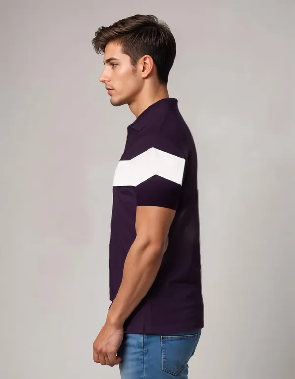 Wine_Pure_Cotton_Regular_Fit_T-Shirt_For_Men