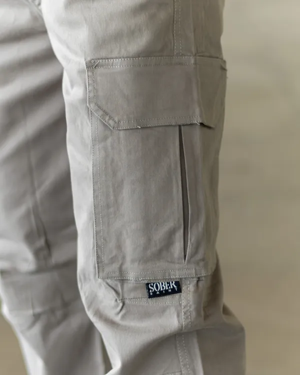 Light_Grey_Cotton_Casual_Cargo_Pants_|_For_Men