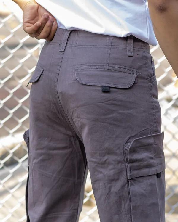 Dark_Grey_Cotton_Casual_Cargo_Pants_|_For_Men