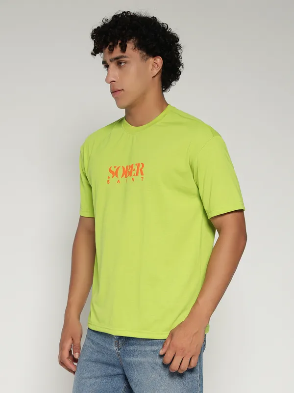 Parrot_Cotton_Lycra_Oversized_Fit_T-Shirt_For_Men