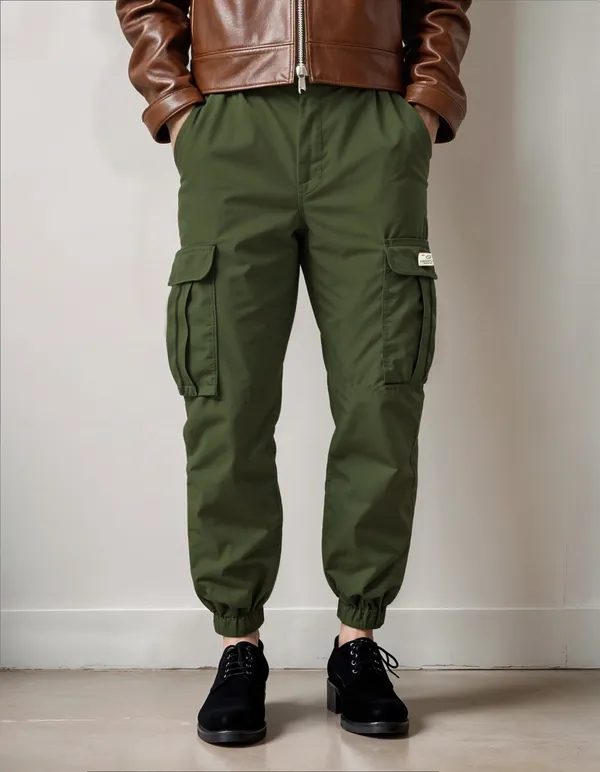 Olive_Green_Cotton_Casual_Track_Pants_|_For_Men