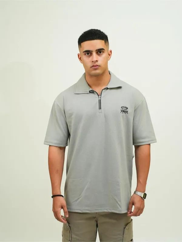 Light_Grey_100%_Cotton_Lycra_Oversized_Fit_T-Shirt_For_Men