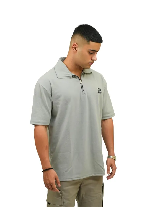 Light_Grey_100%_Cotton_Lycra_Oversized_Fit_T-Shirt_For_Men