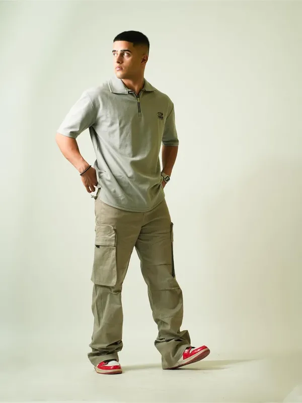 Light_Grey_100%_Cotton_Lycra_Oversized_Fit_T-Shirt_For_Men