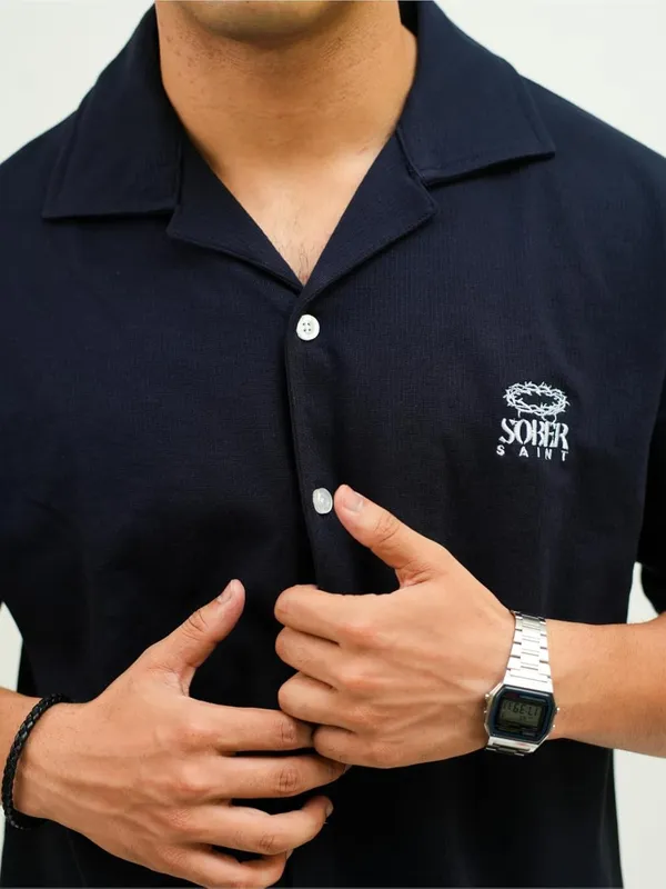 Navy_Blue_100%_Cotton_Lycra_Oversized_Fit_T-Shirt_For_Men