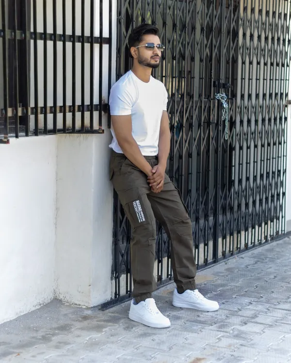 Olive_Green_Cotton_Casual_Cargo_Pants_|_For_Men