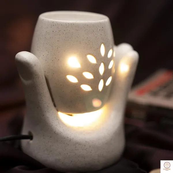 Cream_Color_Ceramic_Electric_Aroma_Diffuser