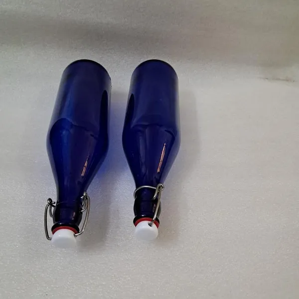 Silica_Glass_Bottle_with_Flip_Cap,_1_Litre,_Set_of_1,_Blue