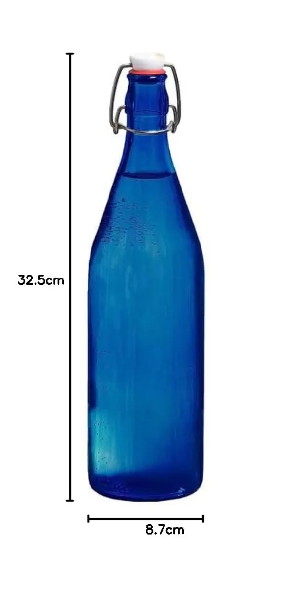 Silica_Glass_Bottle_with_Flip_Cap,_1_Litre,_Set_of_1,_Blue