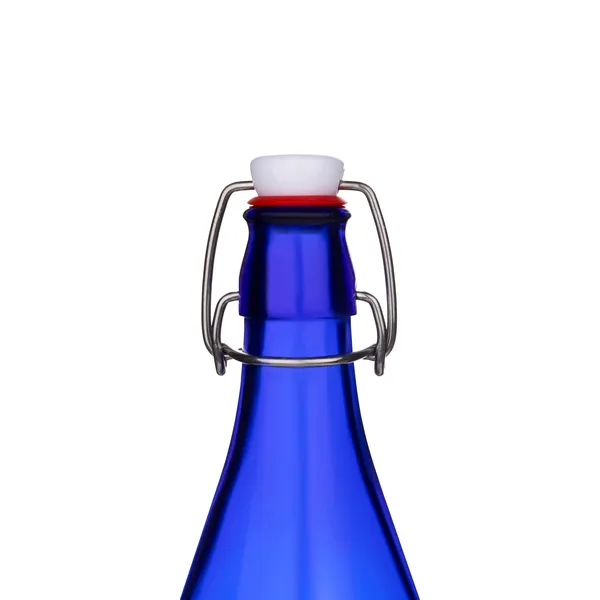 Silica_Glass_Bottle_with_Flip_Cap,_1_Litre,_Set_of_1,_Blue