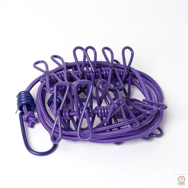 Portable_Multi_Functional_Drying_Rope_with_12_Clips_and_2_Hooks/Portable_Outdoor_Travel_Clothesline_Rope_Clothes_Hanging_Hook_(Pack_of_2)_-_Multicolor
