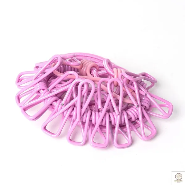 Portable_Multi_Functional_Drying_Rope_with_12_Clips_and_2_Hooks/Portable_Outdoor_Travel_Clothesline_Rope_Clothes_Hanging_Hook_(Pack_of_2)_-_Multicolor