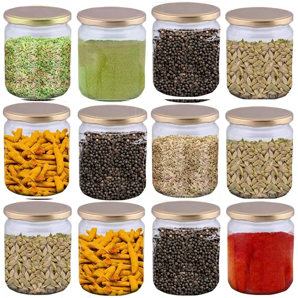 SUNSHINE_GLOBAL_SOURCE_125ML_Airtight_Glass_Jars_with_Gold_Lug_Caps_(24)
