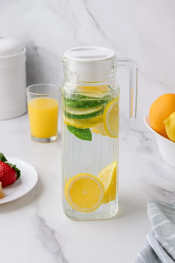 Sunshine_Glass_Jug_with_Lid,_1.1L,_Multipurpose_Jug,_Easy_Pour_Spout_&_Strong_Handle,_Transparent_Beverage_Glass_jug_for_Home,_Officevfor_Serve_Water,_Milk,_Juice,_Beverage,_Lassi,_Cocktail_Set_of_2