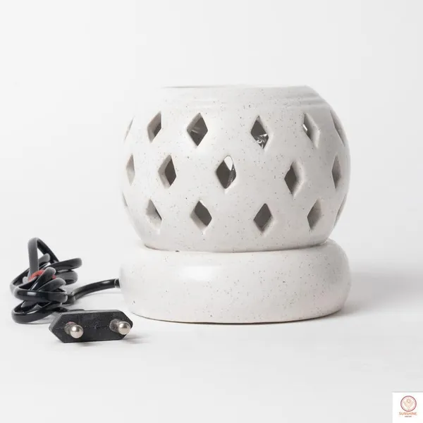 Cream_Color_Ceramic_Electric_Aroma_Diffuser
