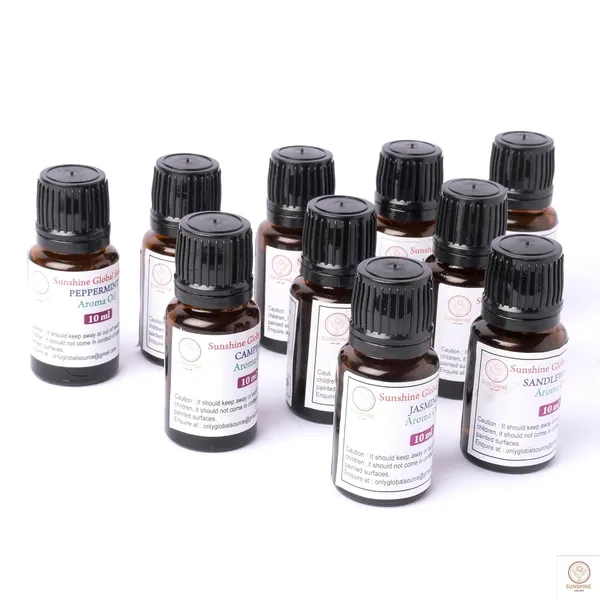 White_Fragrance_For_Home_Fragrance_Candle_10Ml_Each,_Pack_Of_10