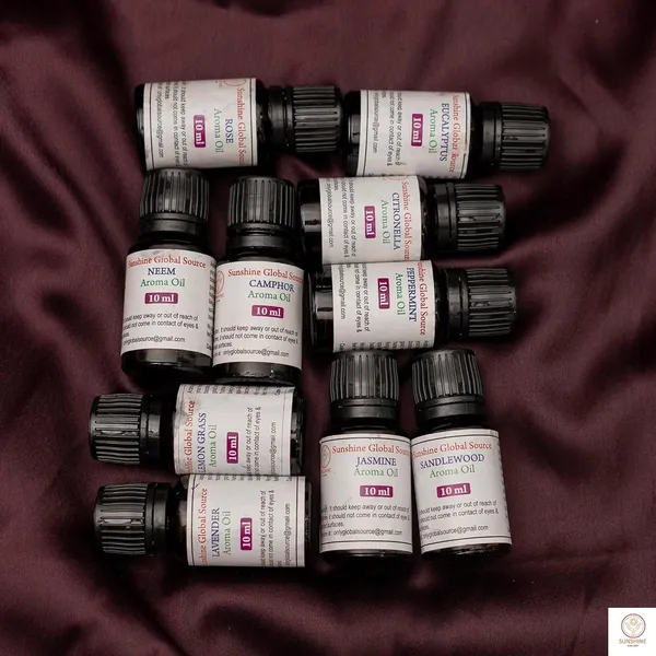 White_Fragrance_For_Home_Fragrance_Candle_10Ml_Each,_Pack_Of_10
