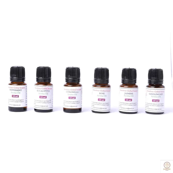 White_Aroma_Diffuser_Oil,_Candle_Burner_&_Electric_Diffuser_For_Home_Fragrance_Candle_10Ml_Each_(Pack_Of_6)