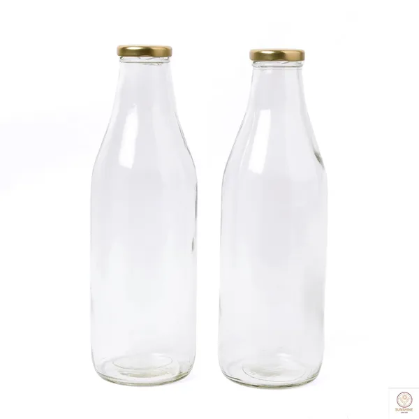 Transparent_Sunshine_Hygienic_Leak_Proof_Airtight_Cap_Beverage_Glass_Bottles_Suitable_For_Juice_Milk_Water_And_Reusable_For_Fridge