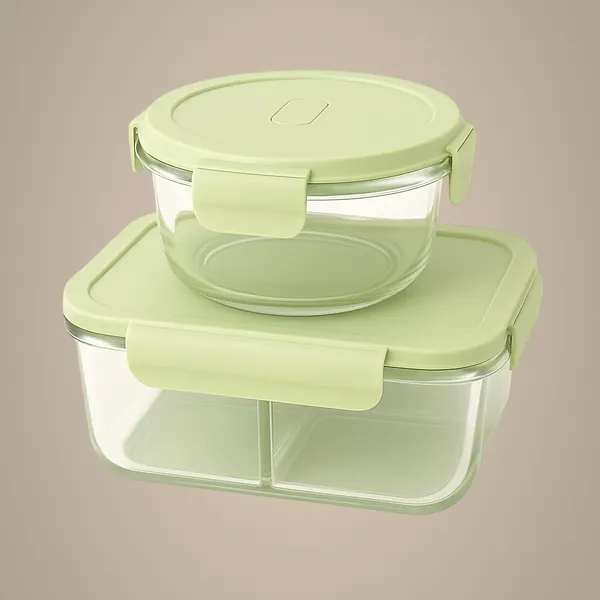 Light_Green_Borosilicate_Lunch_Box_Set_Of_Airtight_&_Leak-Proof_Tiffin_Box_For_Office,_School,_Men_&_Women