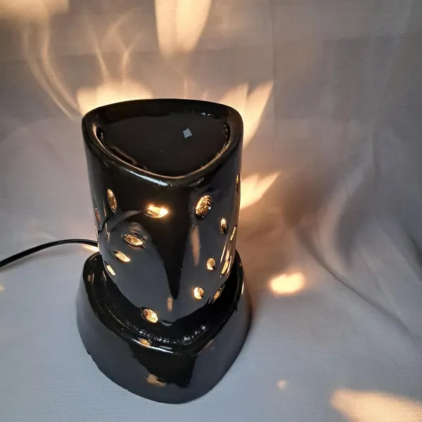 White_New_Aroma_Round_White_Double_Zero_Electric_Diffuser_With_10Ml_Aroma/Essential_Oil_For_Living_Room,_Bedroom