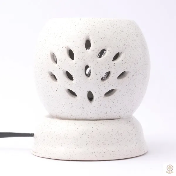 White_Aroma_Round_White_Double_Zero_Electric_Diffuser_With_10Ml_Jasmine_Aroma/Essential_Oil_For_Living_Room,_Bedroom_|_Decoration_Items