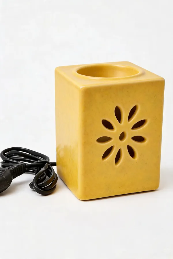 Ceramic_Square_Aromatherapy_Electric_Aroma_Diffuser_Yellow