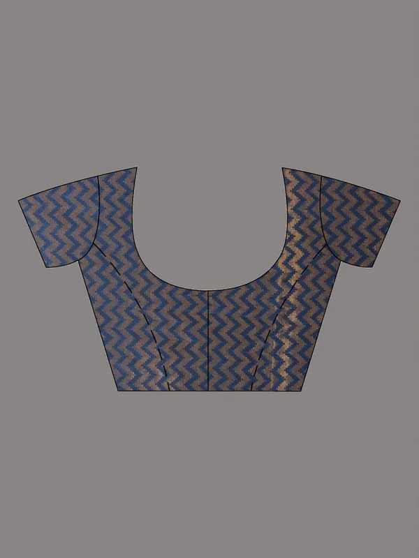 Authentic_Rhinaya_Blue_Bhagalpuri_Linen_Tissue_Silk_Handloom_Motif_Designer_Saree