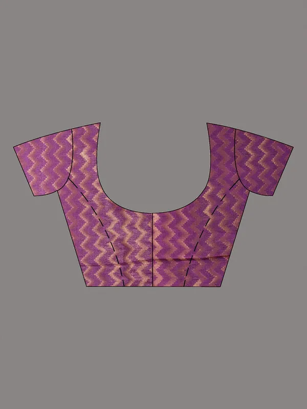 Authentic_Rouge_Magenta_Bhagalpuri_Handloom_Linen_Tissue_Silk_Designer_Zari_Weaving_Motif_Saree