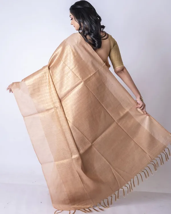 Authentic_Brown_Cotton_Tissue_Silk_Zari_Weaving_Designer_Handloom_Saree_with_Mixed_Pattern
