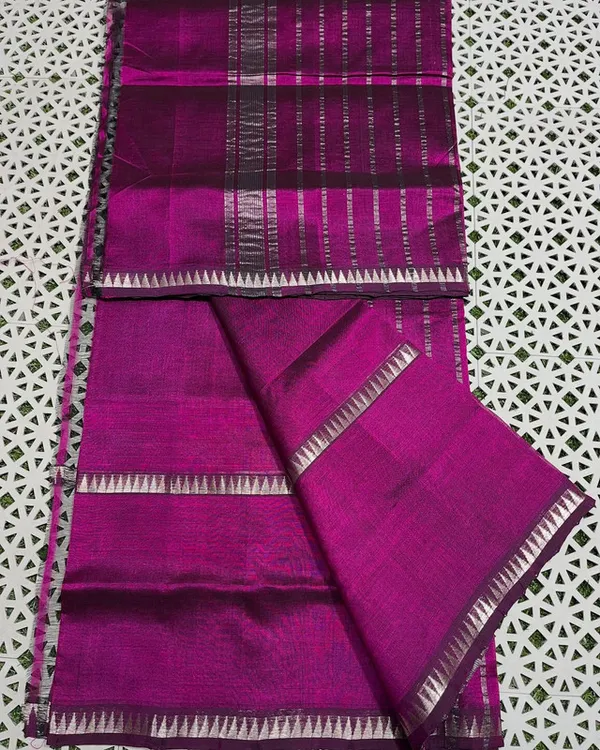 Authentic_Mangalagiri_Cotton_Silk_Handloom_Saree_with_Temple_Border_(100209_Electric_Purple)