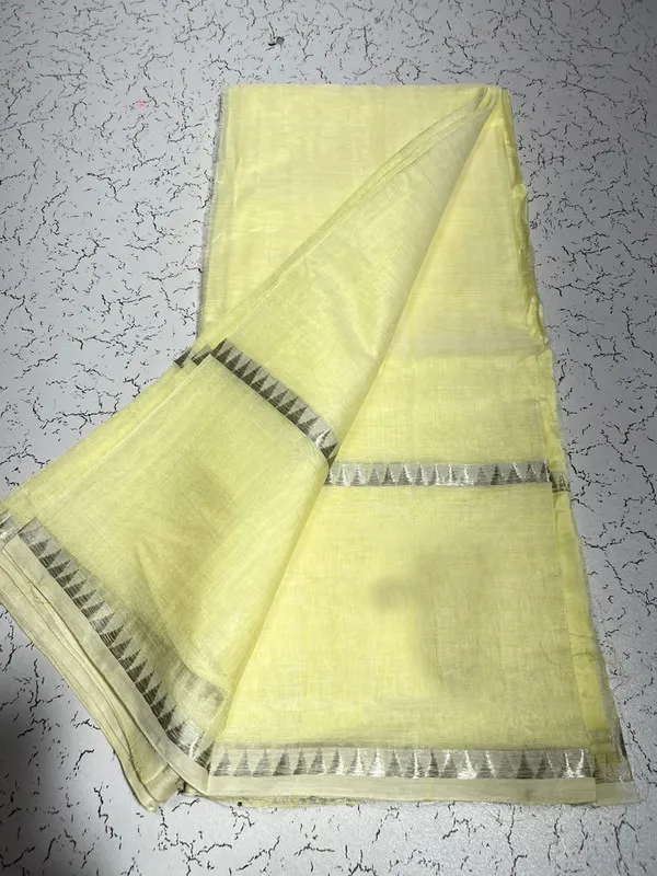 Authentic_Mangalagiri_Cotton_Silk_Handloom_Saree_with_Temple_Border_(100216_Lemon_Creame)