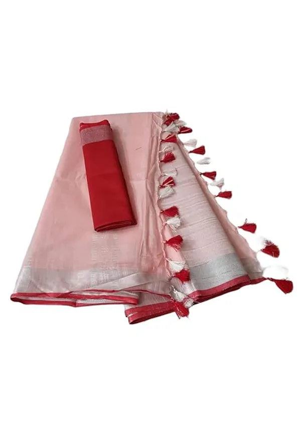 Linen_Cotton_Blend_Handloom_Bhagalpuri_Saree_with_Contrast_Blouse_Piece_(12620_Enrue_Pink-Red)