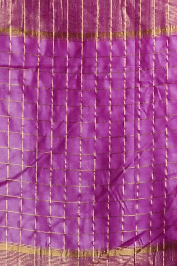 Authentic_Electric_Purple_Cotton_Silk_Handloom_Mangalagiri_Check_Saree_with_Blouse_Piece