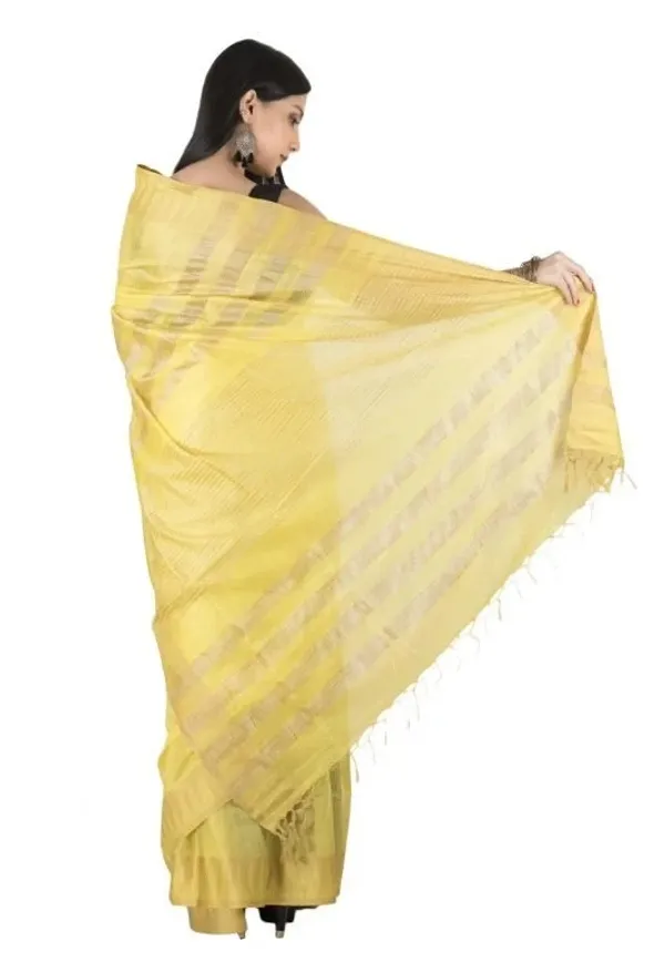 Deffy_Yellow_Handloom_Semi_Tussar_Silk_Temple_Border_Bhagalpuri_Saree