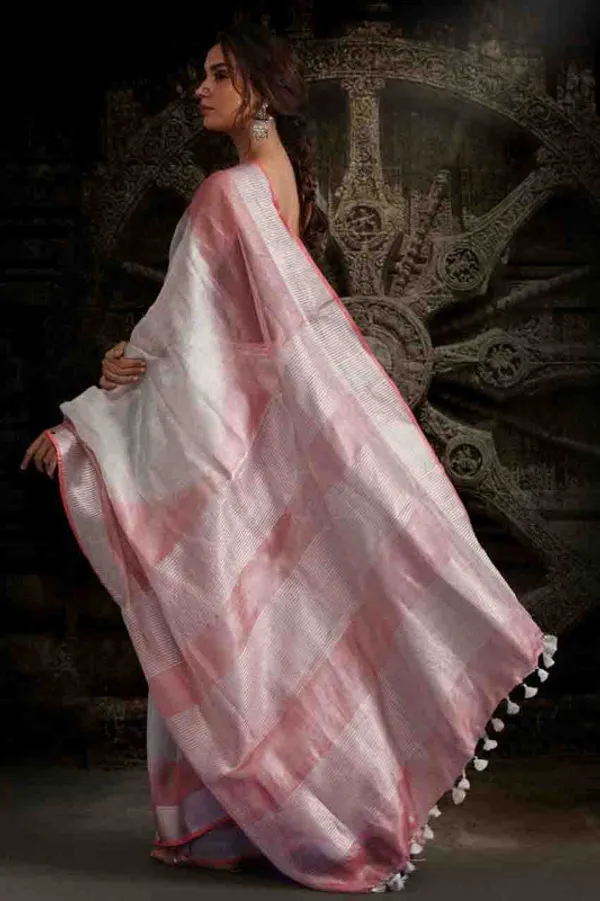 Authentic_Blush_Pink_&_White_Bhagalpuri_Handloom_Tissue_Linen_Two_Dye_Saree
