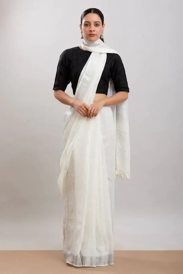 Authentic_White_Bhagalpuri_Handloom_Pure_Linen_Saree