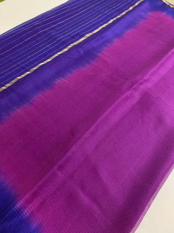 Authentic_Designer_Kota_Silk_Organza_Bhagalpuri_Saree_?_Tie_&_Dye_with_Temple_Border_(13267_Magenta_&_Duke_Blue)
