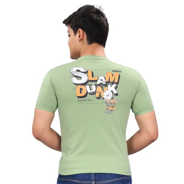 Green_Premium_Round_Neck_Down_Shoulder_T-Shirt_|_GSM_210