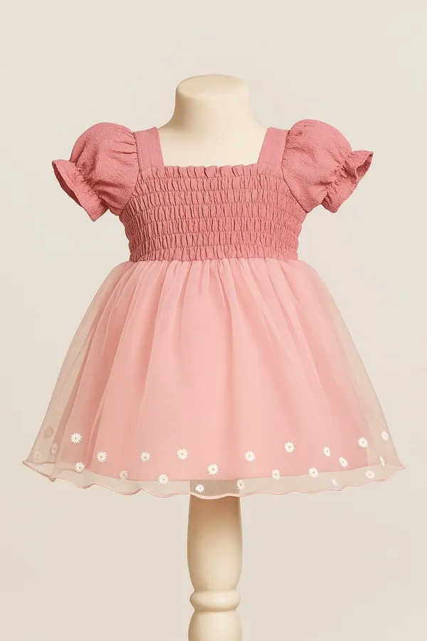 Pink_Frock_With_Classic_Polka_Dot_Charm_For_Baby_Girl