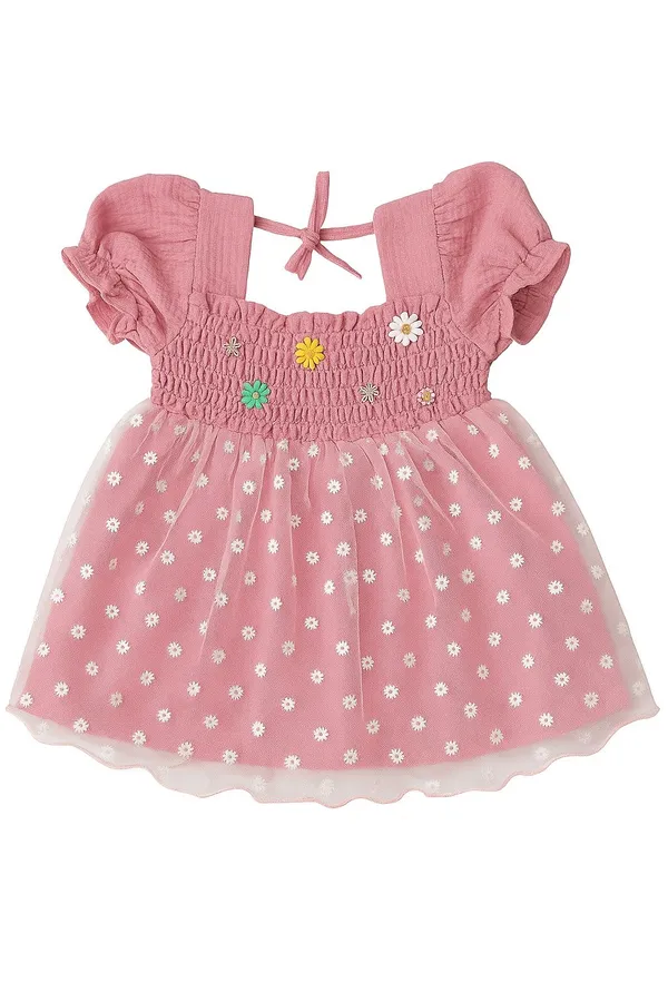 Pink_Frock_With_Classic_Polka_Dot_Charm_For_Baby_Girl