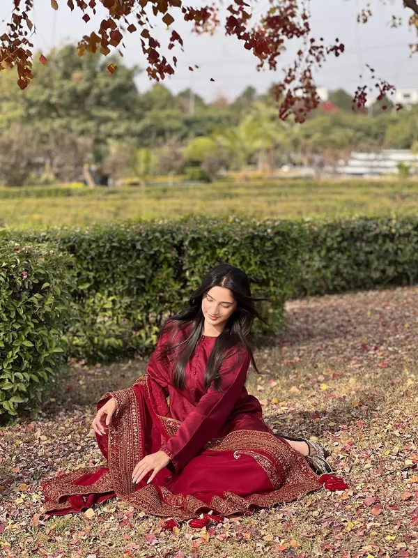 Elegant_Red_Heavy_Natural_Crepe_Silk_Embroidery_Kurta_With_Pant_&_Fancy_Dupatta_For_Women