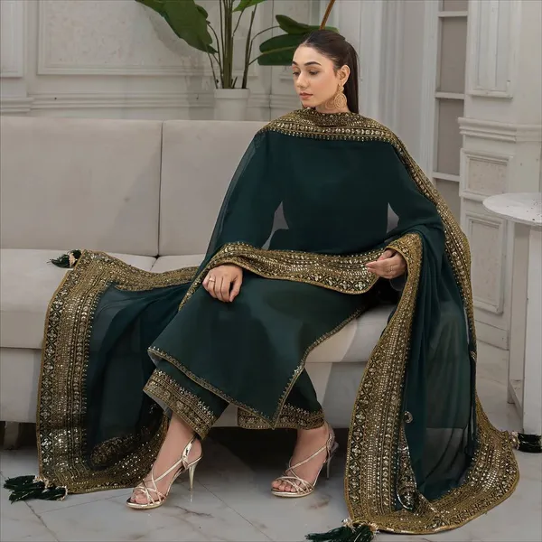 Elegant_Teal_Green_Heavy_Natural_Crepe_Silk_Embroidery_Kurta_With_Pant_&_Fancy_Dupatta_For_Women
