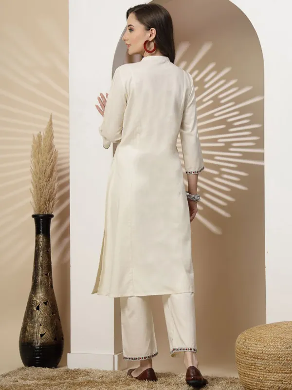 Ivory_Linen_Designer_A-Line_Kurta_With_Palazzo_For_Women