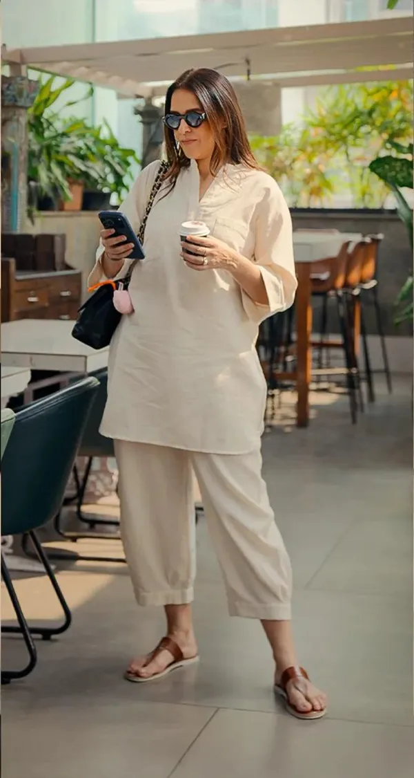 Ivory_Relaxed_Fit_Cotton_Co-ord_Set