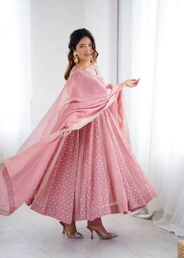 Dusty_Pink_Premium_Roman_Silk_Anarkali_Gown_With_Dupatta_For_Women