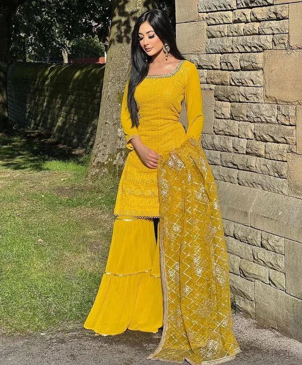 Yellow_Simar_Silk_Embroidered_Sharara_Set_With_Dupatta_For_Women