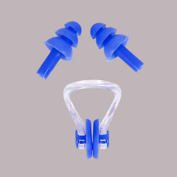 Blue_Nose_Clip_&_Ear_Plugs_Set_For_Swimming_Suitable_For_Juniors_&_Adults