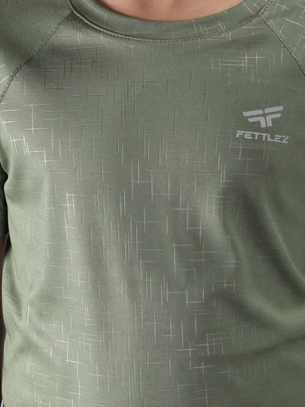 Grape_Green_Polyester_Sleeve_Matrix_T_Shirt_For_Boy'S