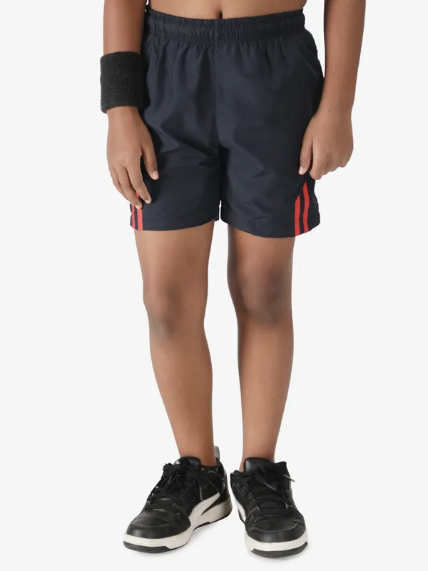 Navy_Polyester_Training_Short_For_Boy'S